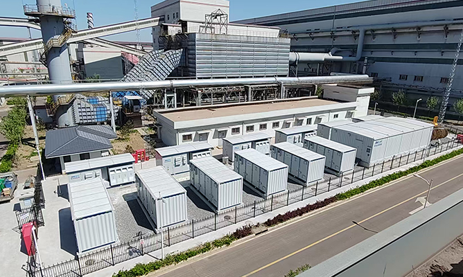 Esta&ccedil;&atilde;o de armazenamento de energia Huaxi Special Steel 15WM/30MWh